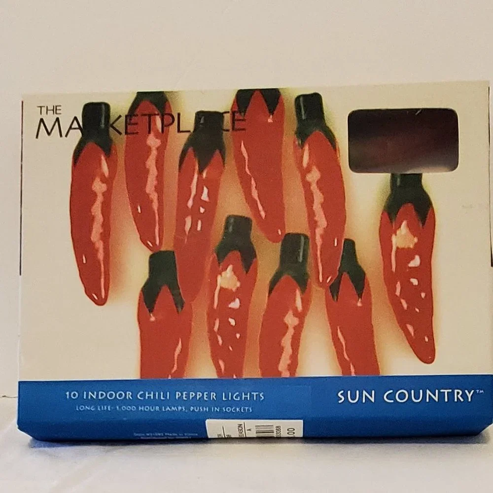 10 Indoor Chili Pepper Lights